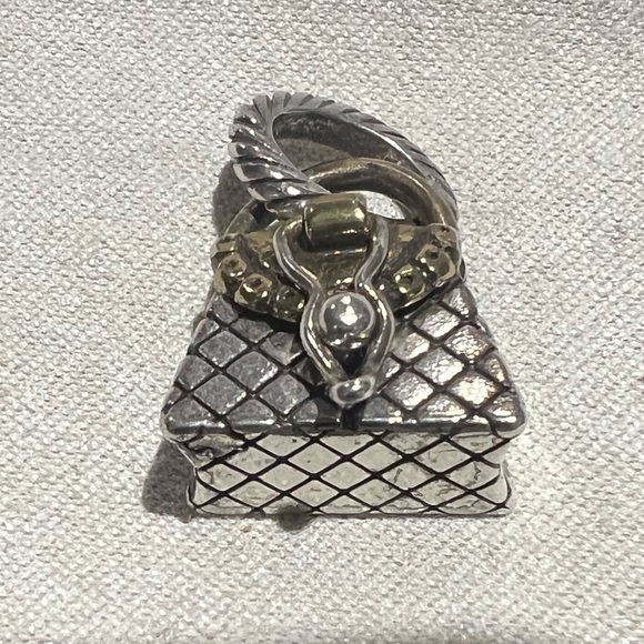 Brighton Multicolor Handbag Fashion Dangle Charm Silver Gold Tones - Picture 2 of 5